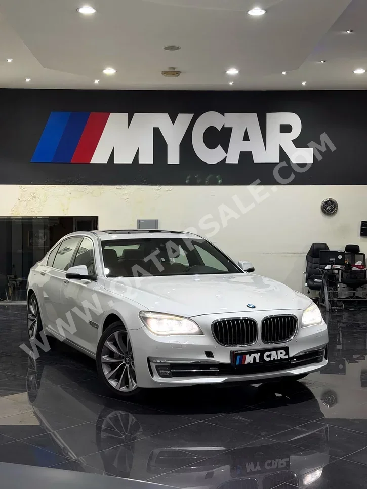 BMW 7-Series 730 Li 2015 Automatic 84,000 Km 6 Cylinder Rear Wheel Drive (RWD) Sedan White
