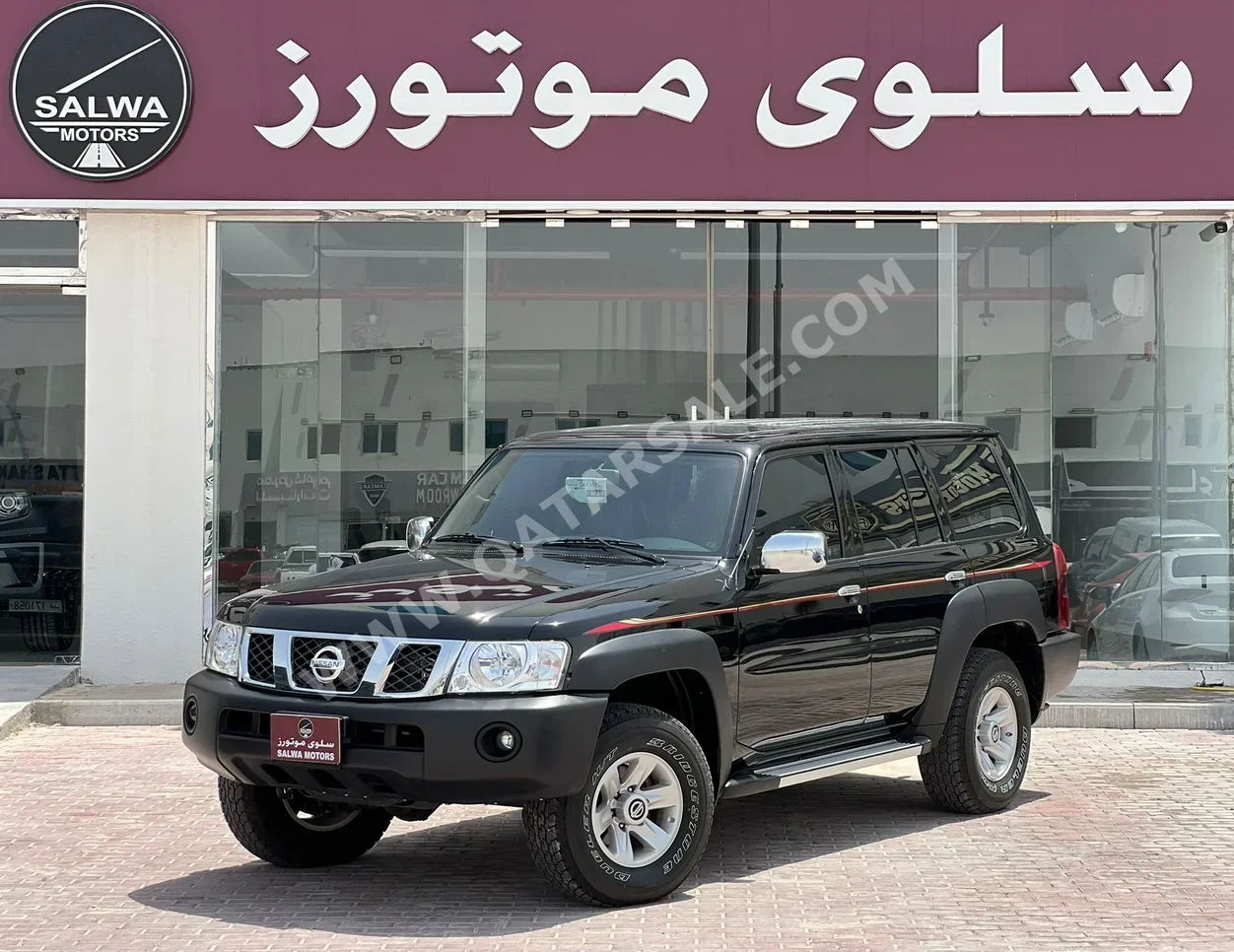 نيسان باترول سفاري 2024 عادي 1,000 كم 6 سلندر دفع رباعي اس يو في أسود