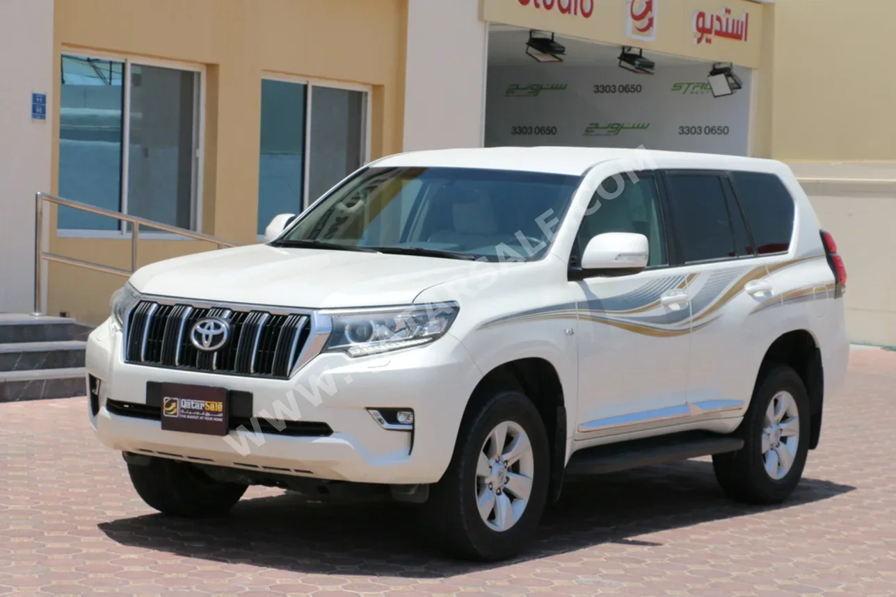 Toyota Prado TXL 2023 Automatic 89,000 Km 6 Cylinder Four Wheel Drive (4WD) SUV Pearl With Warranty