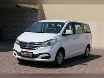 Maxus G10 2019 Automatic 114,000 Km 4 Cylinder Front Wheel Drive (FWD) Van / Bus White