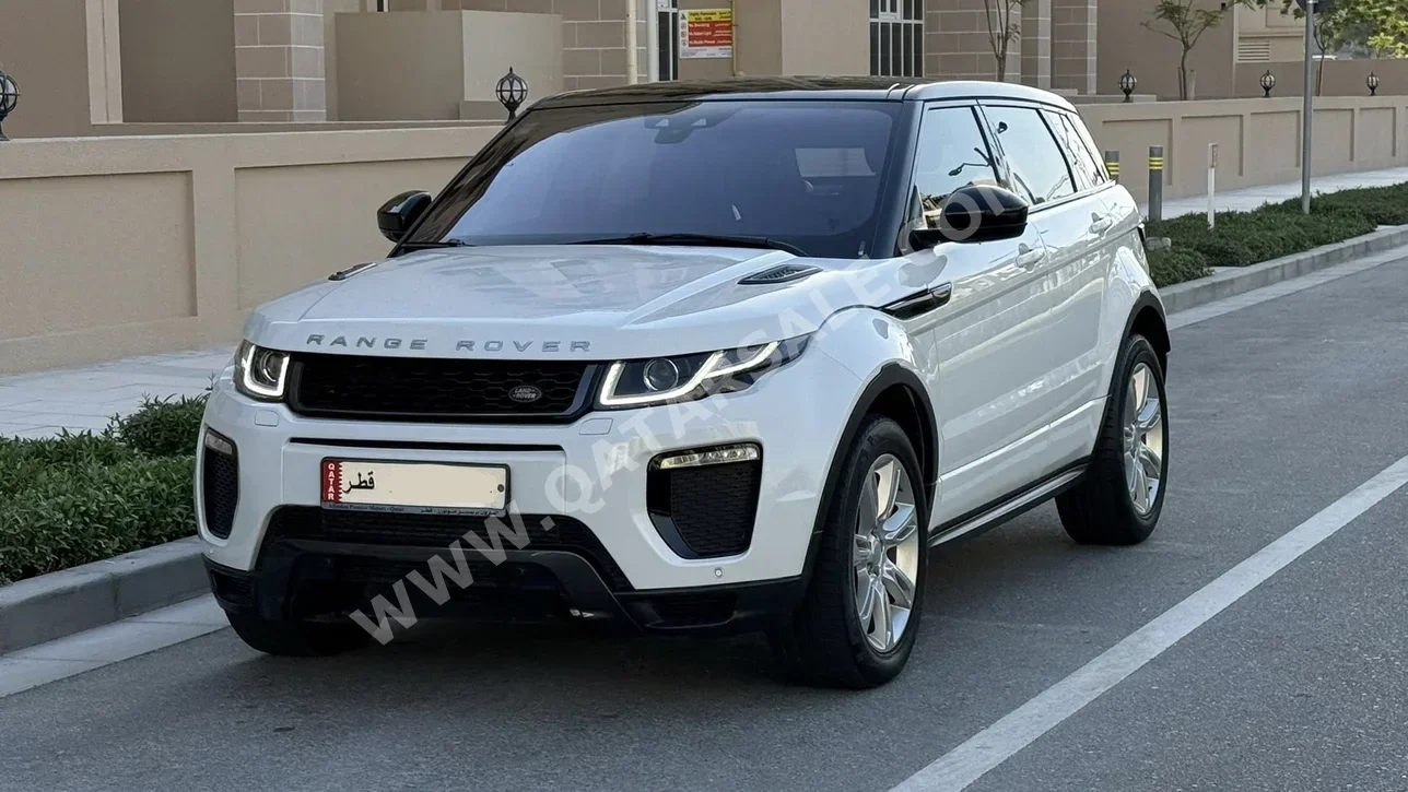 Land Rover  Evoque  R-Dynamic  2016  Automatic  77,000 Km  4 Cylinder  All Wheel Drive (AWD)  SUV  White