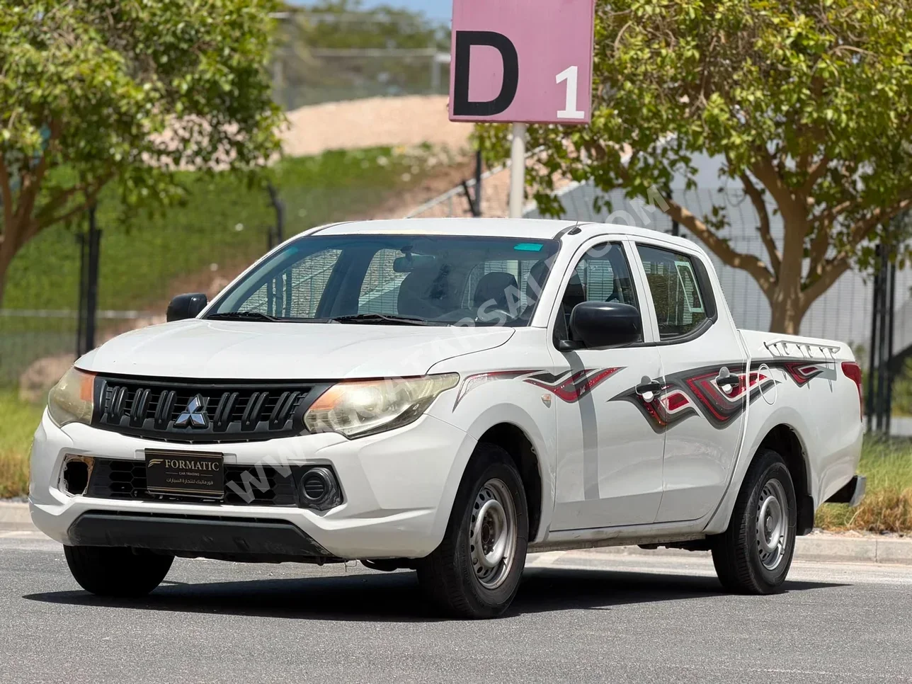Mitsubishi L 200 2017 Manual 187,000 Km 4 Cylinder Rear Wheel Drive (RWD) Pick Up Pearl