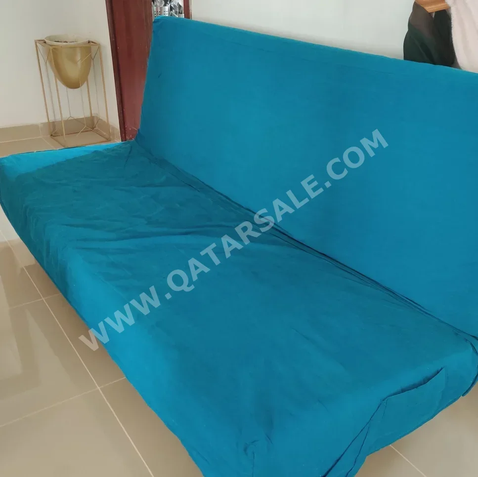 الأرائك والكنب والكراسي ايكيا  كنبة-سرير  - أزرق