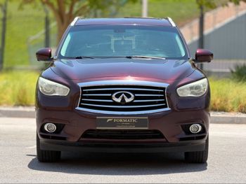 Infiniti  QX  60  2015  Automatic  157,000 Km  6 Cylinder  All Wheel Drive (AWD)  SUV  Red