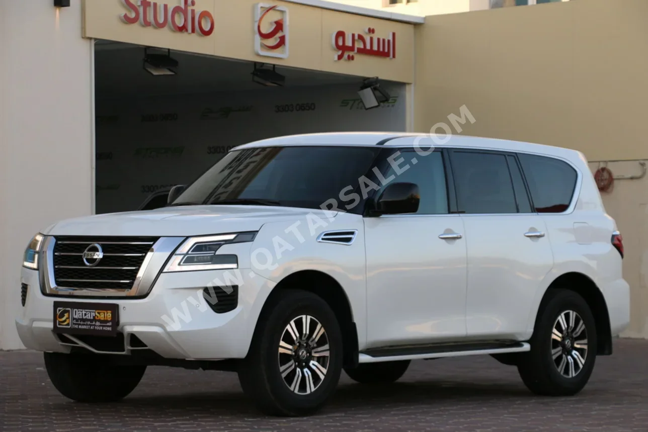 Nissan Patrol SE 2020 Automatic 83,000 Km 6 Cylinder Four Wheel Drive (4WD) SUV White