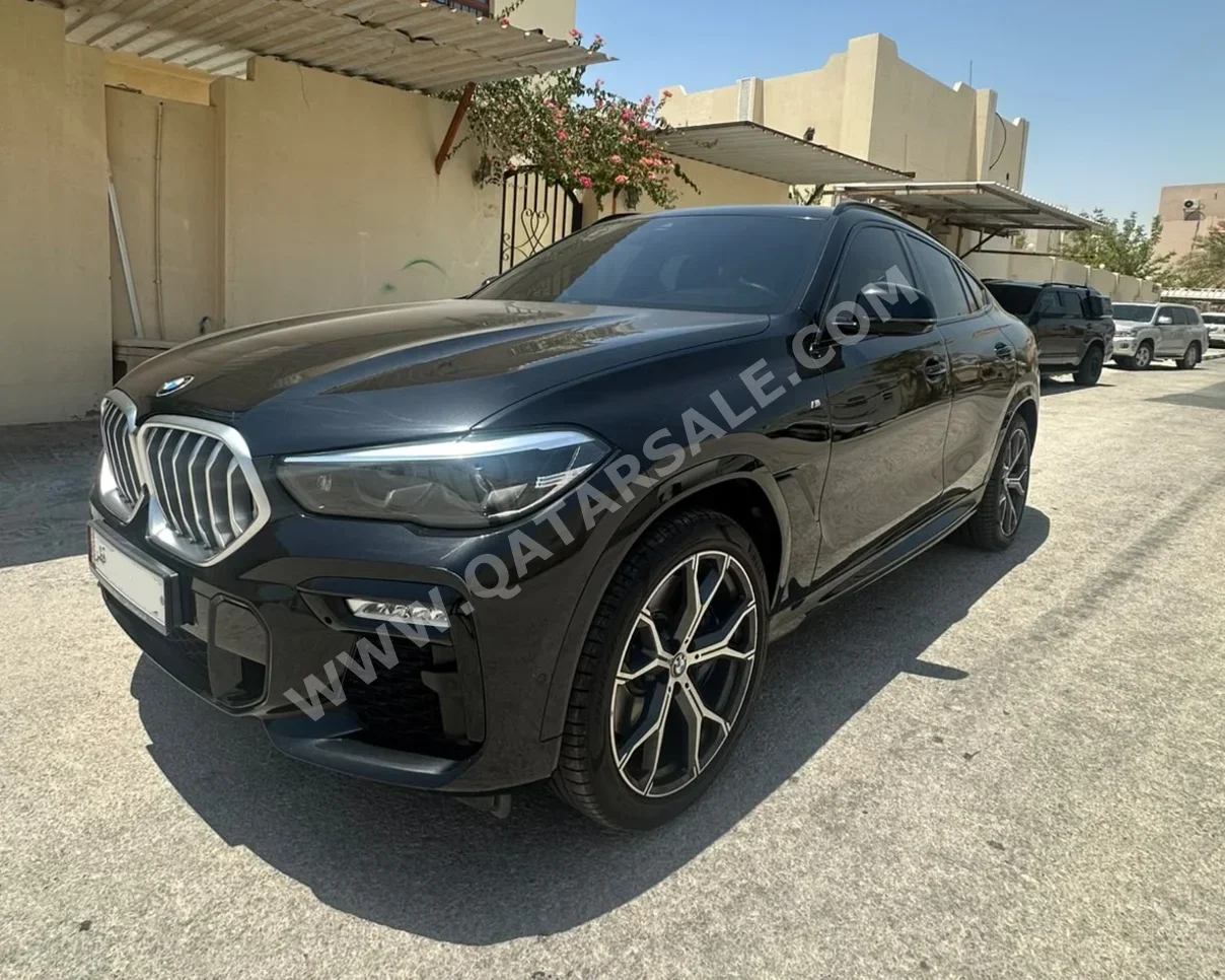 BMW X-Series X6 2020 Automatic 68,000 Km 6 Cylinder Four Wheel Drive (4WD) SUV Black