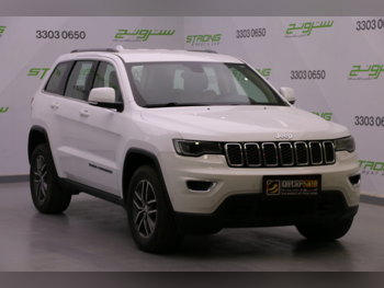 Jeep Grand Cherokee 2018 Automatic 130,000 Km 6 Cylinder Four Wheel Drive (4WD) SUV White