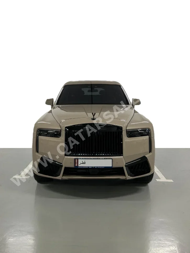 Rolls-Royce Cullinan Black Badge 2020 Automatic 41,000 Km 12 Cylinder Four Wheel Drive (4WD) SUV Beige