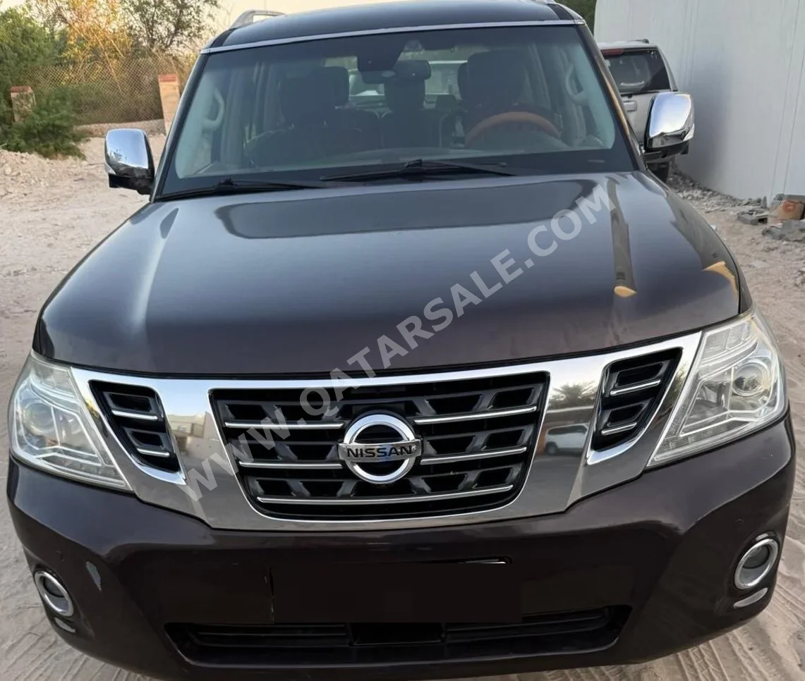 Nissan Patrol LE Platinum 2011 Automatic 290,000 Km 8 Cylinder Four Wheel Drive (4WD) SUV Dark Brown