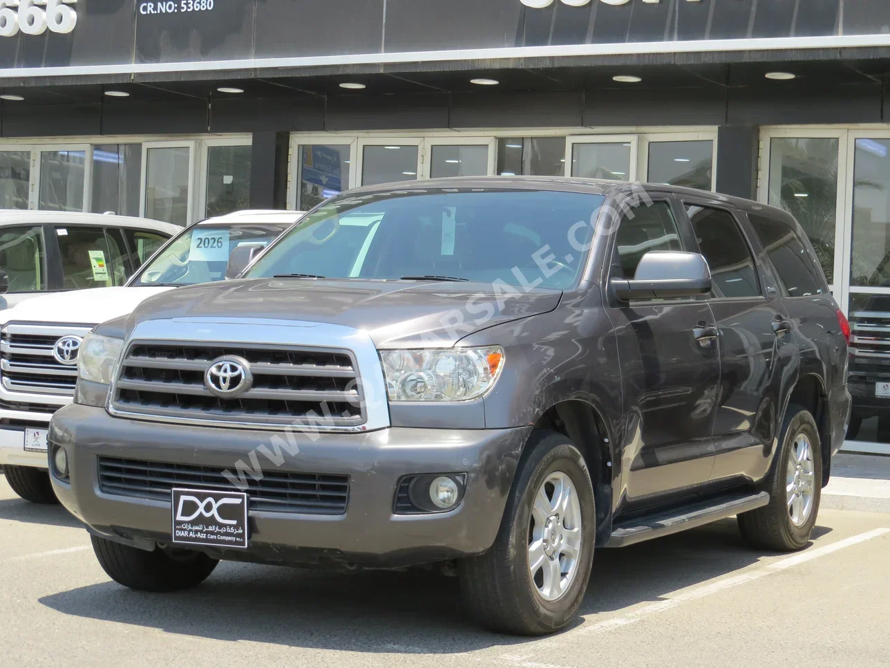 Toyota Sequoia SR5 2016 Automatic 189,000 Km 8 Cylinder Four Wheel Drive (4WD) SUV Gray