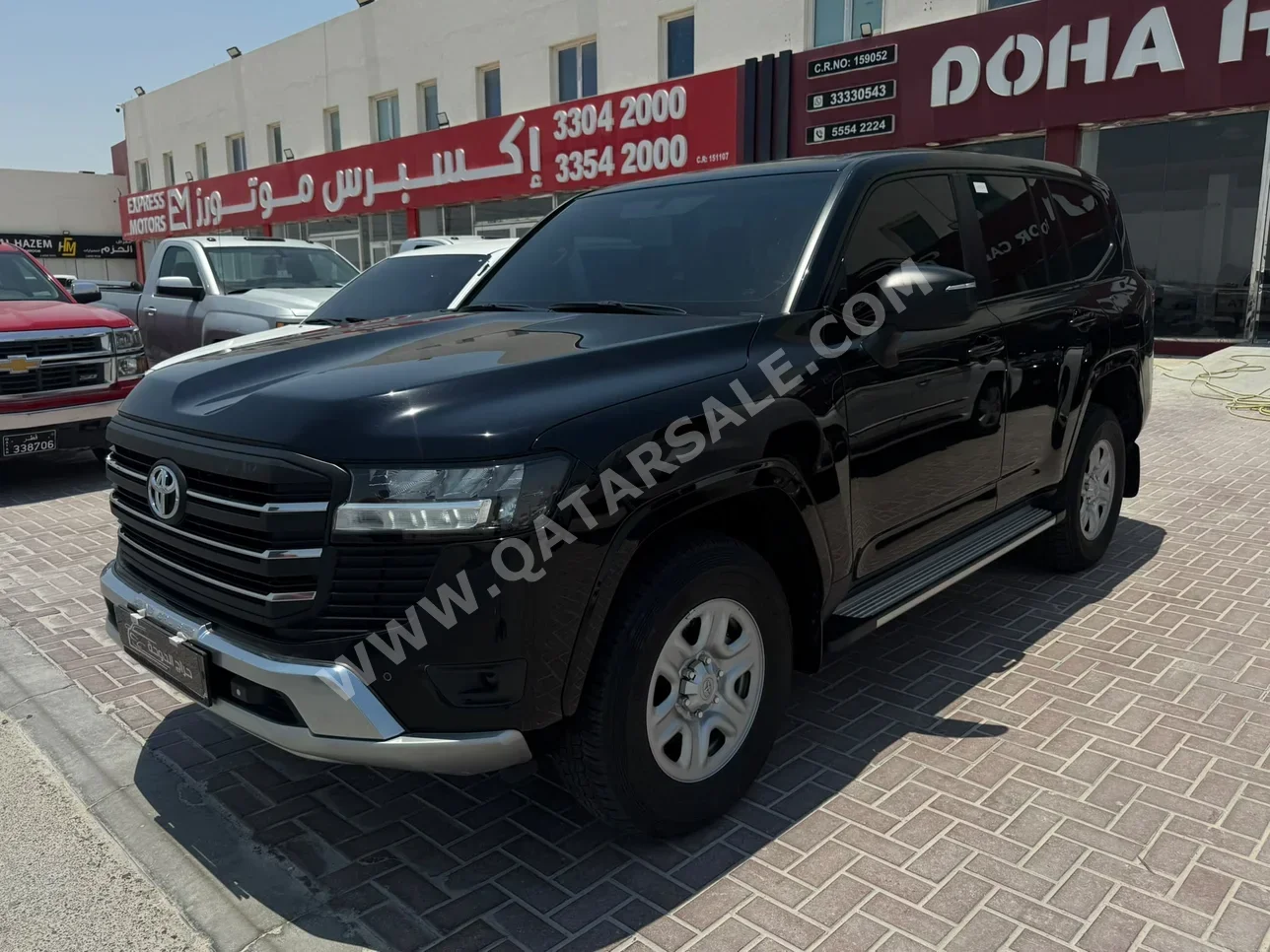 Toyota Land Cruiser GX 2025 Automatic 59,000 Km 6 Cylinder Four Wheel Drive (4WD) SUV Black With Warranty