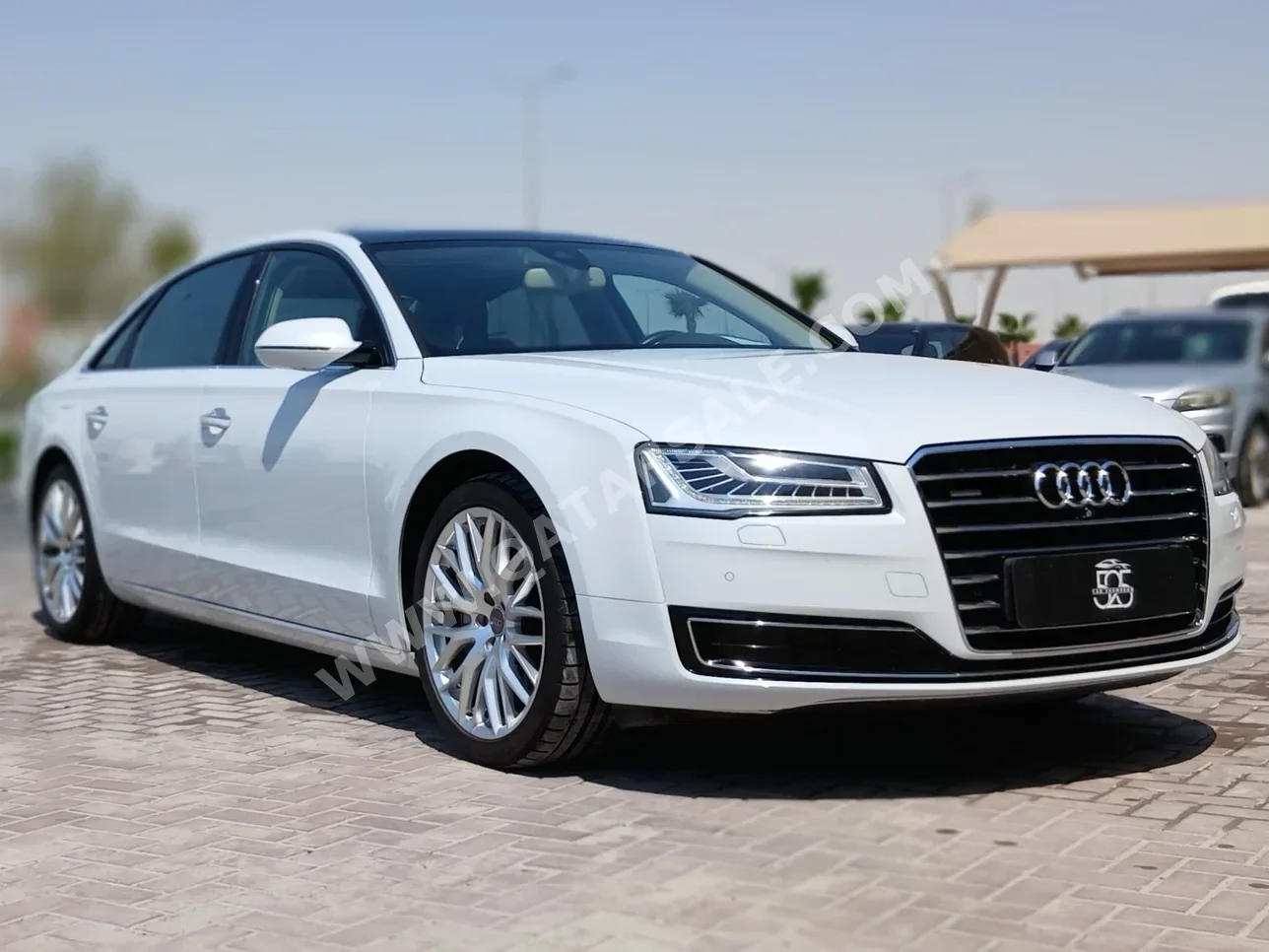 Audi A8 L 2015 Automatic 35,000 Km 6 Cylinder All Wheel Drive (AWD) Sedan White