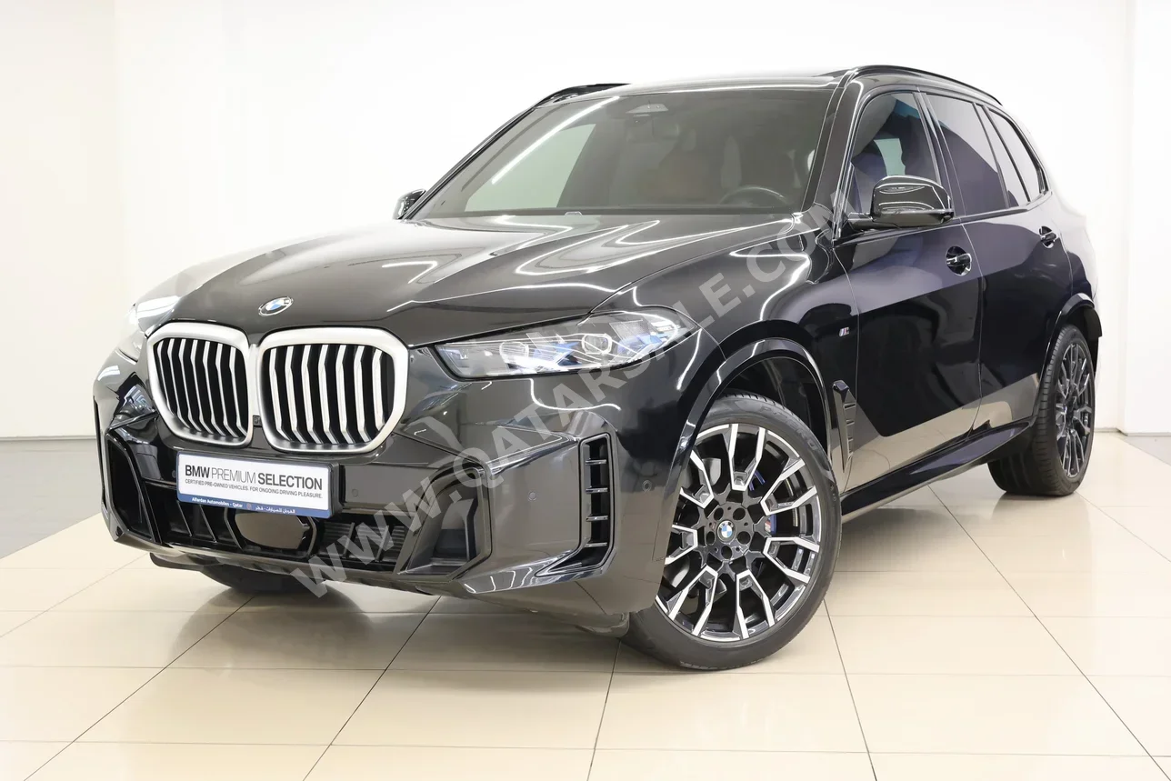 BMW  X-Series  X5 40i  2024  Automatic  58,000 Km  6 Cylinder  All Wheel Drive (AWD)  SUV  Black  With Warranty