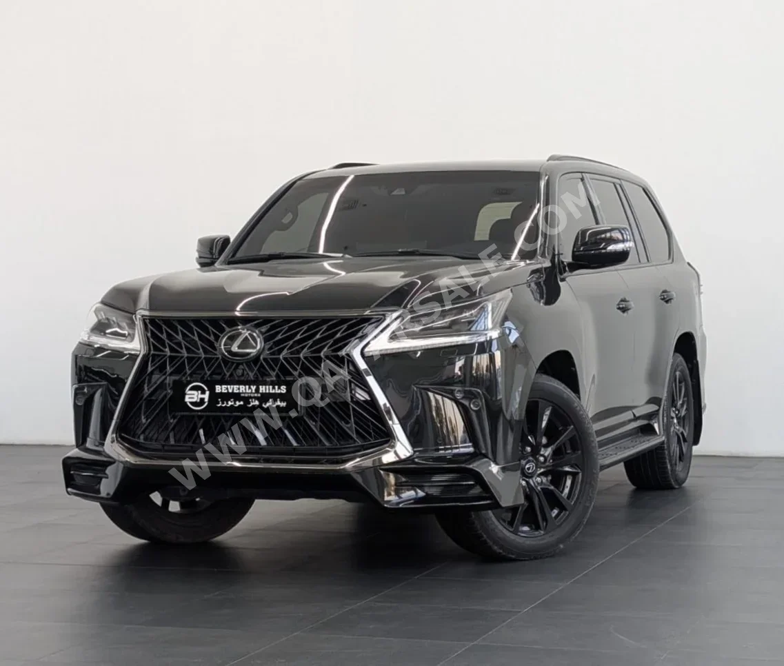 Lexus LX 570 S Black Edition 2020 Automatic 44,585 Km 8 Cylinder Four Wheel Drive (4WD) SUV Black