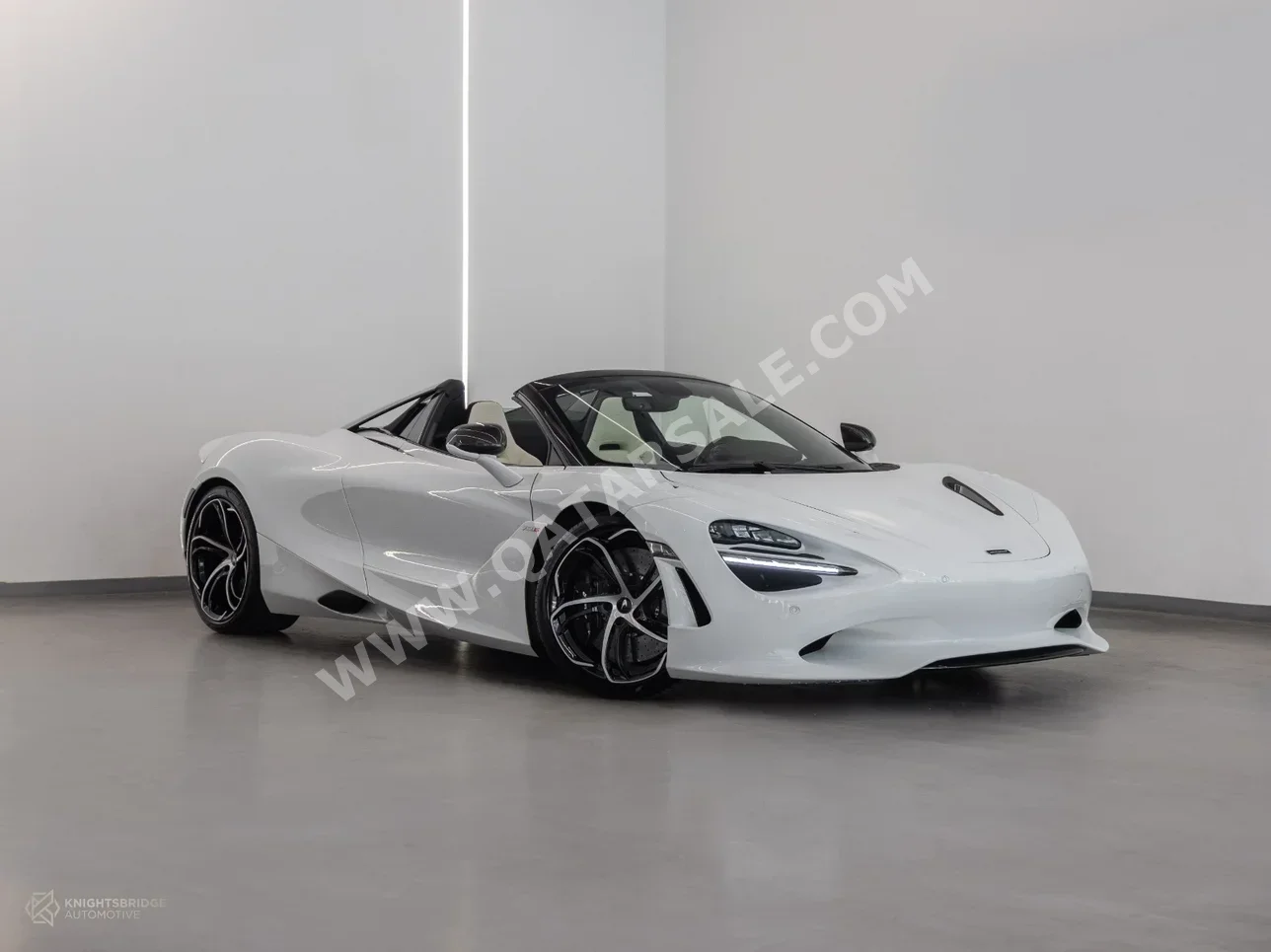 Mclaren  750s  Spyder  2024  Automatic  5,600 Km  8 Cylinder  Rear Wheel Drive (RWD)  Convertible  White  With Warranty