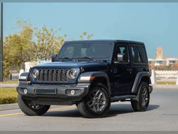 Jeep Wrangler 2025 Automatic 20,000 Km 6 Cylinder Four Wheel Drive (4WD) SUV Black With Warranty