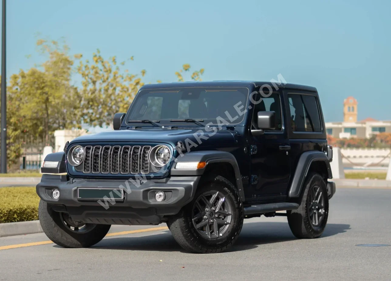 Jeep Wrangler 2025 Automatic 20,000 Km 6 Cylinder Four Wheel Drive (4WD) SUV Black With Warranty