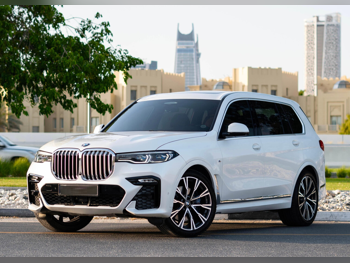 BMW  X-Series  X7 50i  2019  Automatic  50,000 Km  8 Cylinder  Four Wheel Drive (4WD)  SUV  White