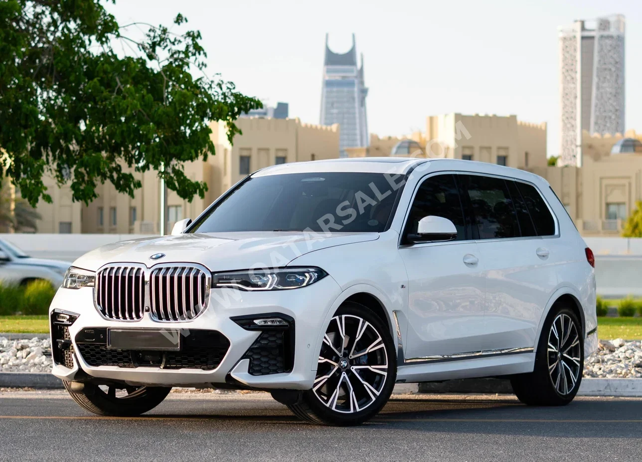 BMW  X-Series  X7 50i  2019  Automatic  50,000 Km  8 Cylinder  Four Wheel Drive (4WD)  SUV  White