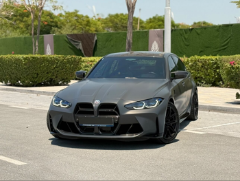 BMW  M-Series  3 Competition  2022  Automatic  48,000 Km  8 Cylinder  Rear Wheel Drive (RWD)  Sedan  Gray  With Warranty
