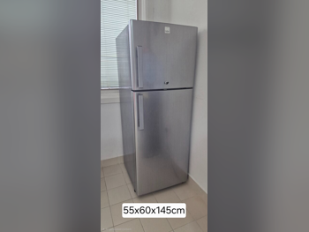 DAEWOO Top Freezer Refrigerator - Gray