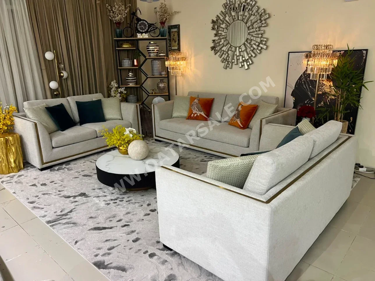 Sofas, Couches & Chairs Midas Sofa Set
