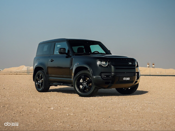 Land Rover  Defender  90  2023  Automatic  44,000 Km  6 Cylinder  Four Wheel Drive (4WD)  SUV  Black  With Warranty