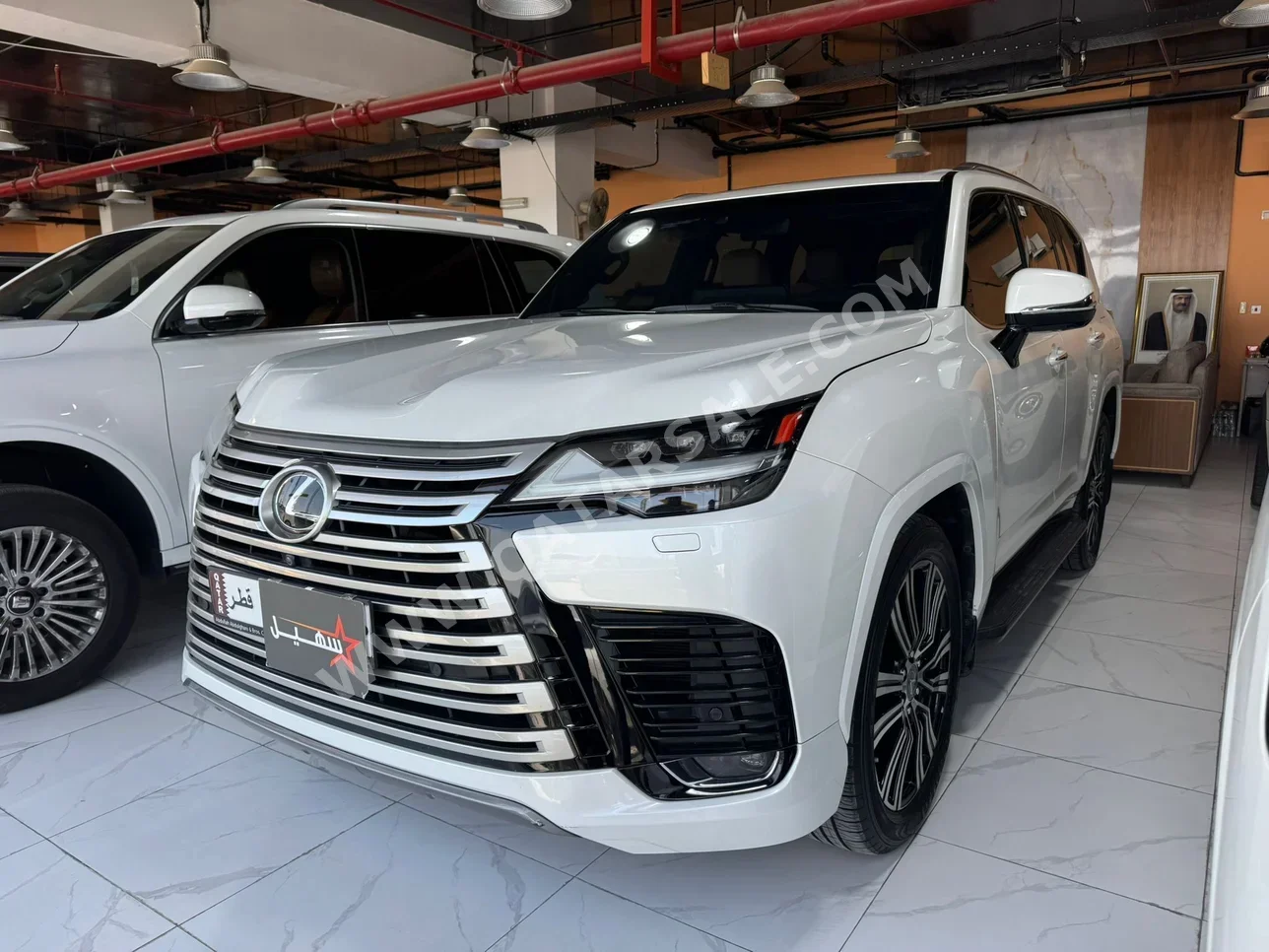 Lexus LX 600 2023 Automatic 81,000 Km 6 Cylinder Four Wheel Drive (4WD) SUV White With Warranty