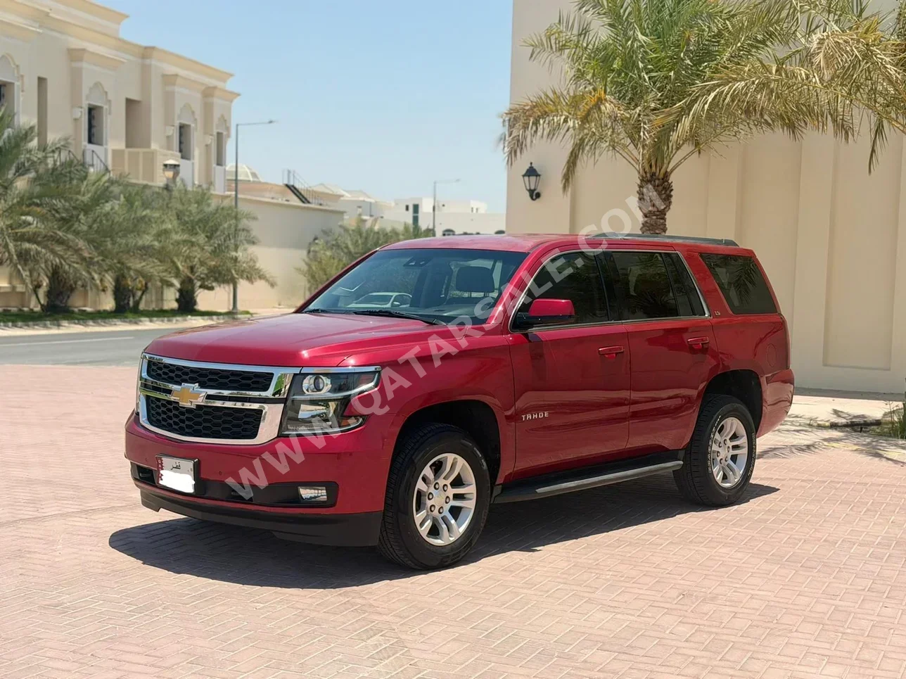 Chevrolet Tahoe LS 2015 Automatic 135,000 Km 8 Cylinder Four Wheel Drive (4WD) SUV Red