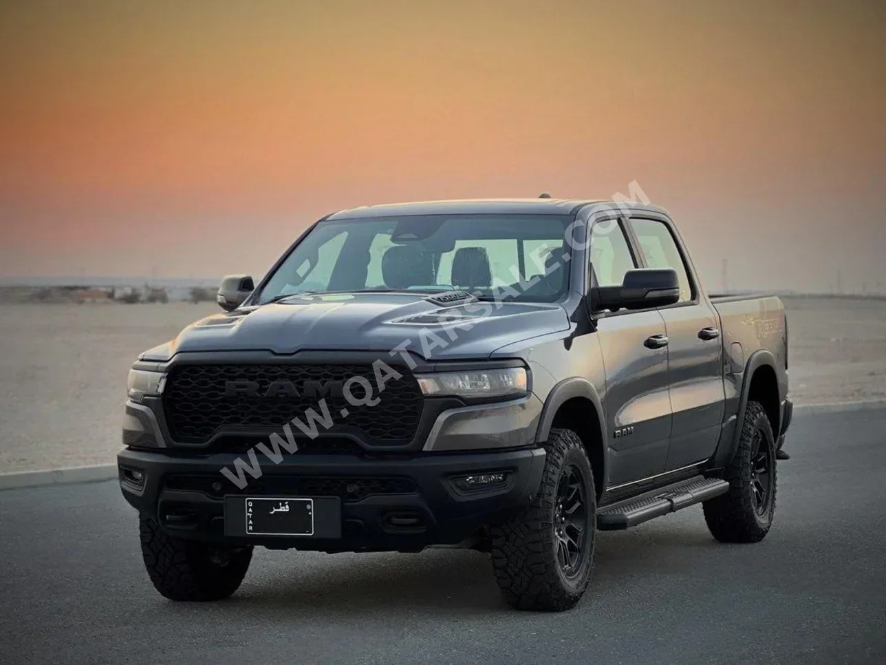 Dodge Ram Rebel 2025 Automatic 0 Km 6 Cylinder Four Wheel Drive (4WD) Pick Up Gray With Warranty