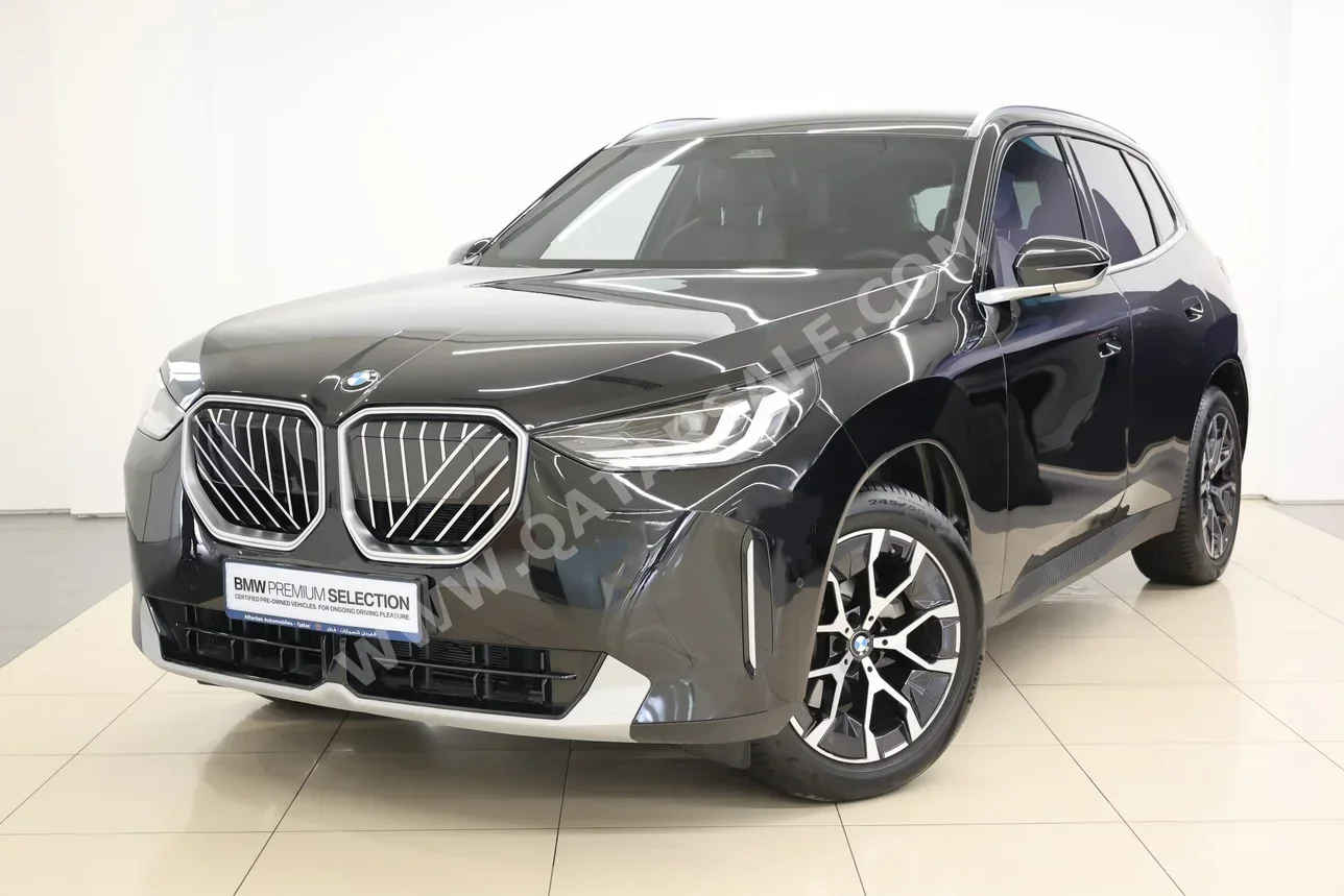 BMW X-Series X3 2026 Automatic 6,000 Km 4 Cylinder Four Wheel Drive (4WD) SUV Black With Warranty