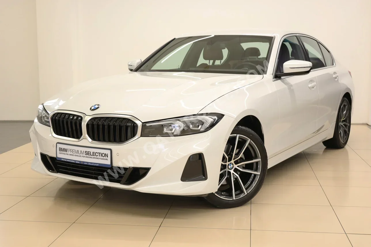 BMW 3-Series 320i 2023 Automatic 23,000 Km 4 Cylinder Rear Wheel Drive (RWD) Sedan White With Warranty