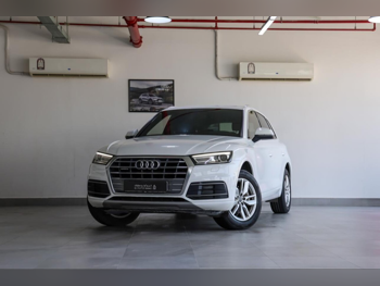 Audi Q5 2.0 T 2018 Automatic 92,000 Km 4 Cylinder All Wheel Drive (AWD) SUV White