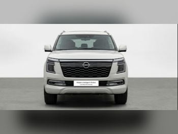 Nissan  Patrol  SE Titanium  2025  Automatic  5,706 Km  6 Cylinder  Four Wheel Drive (4WD)  SUV  White