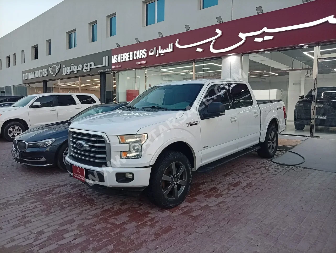 فورد  أف  150  2015  اوتوماتيك  434,000 كم  8 سلندر  دفع رباعي  بيكب  أبيض