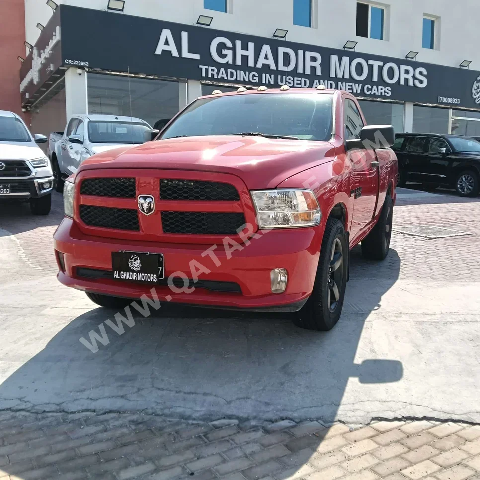 Dodge Ram 1500 2017 Automatic 163,000 Km 8 Cylinder Four Wheel Drive (4WD) Pick Up Red