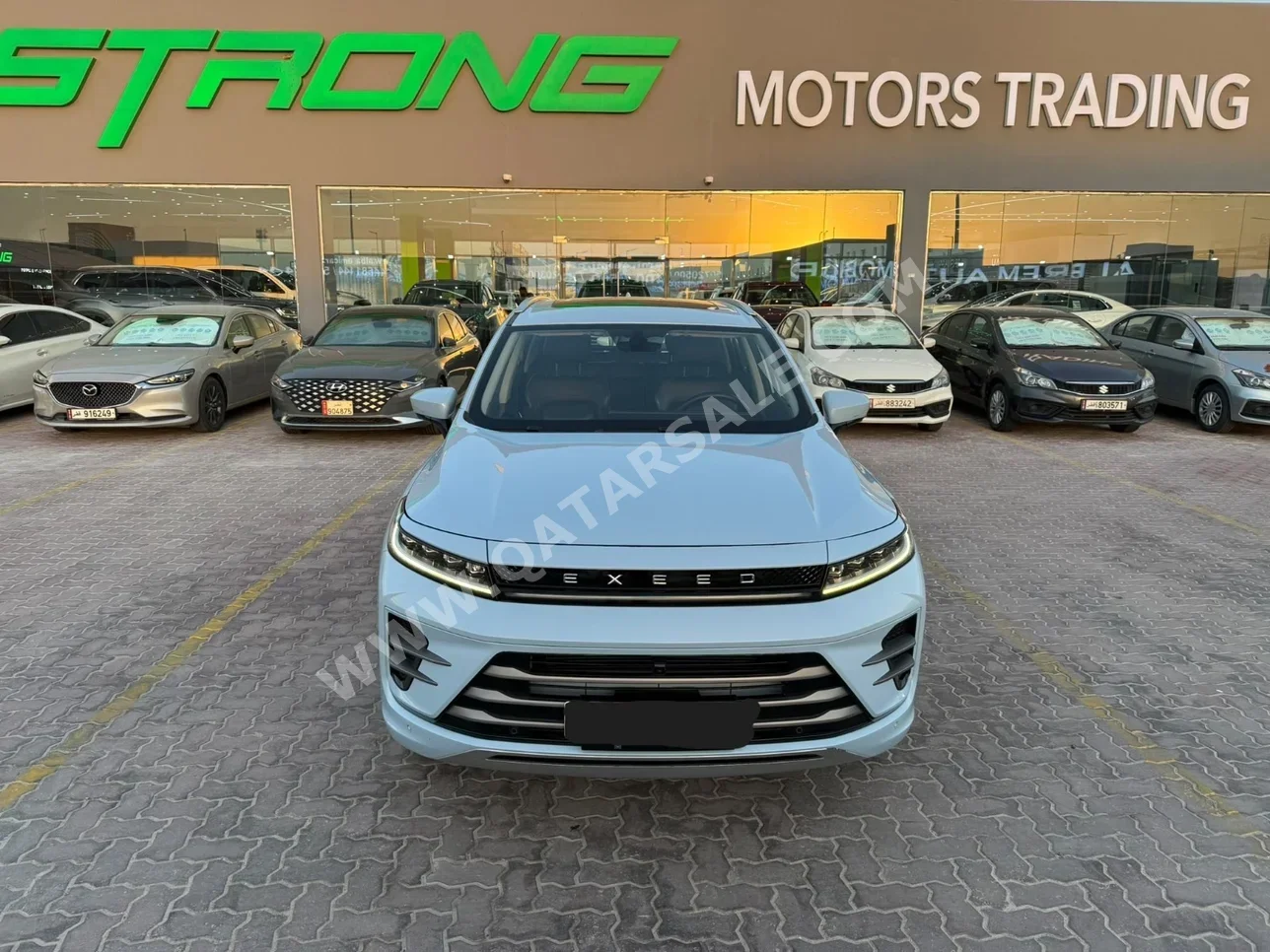 Exeed LX 2.30 T 2023 Automatic 55,000 Km 4 Cylinder Front Wheel Drive (FWD) SUV Sky Blue With Warranty