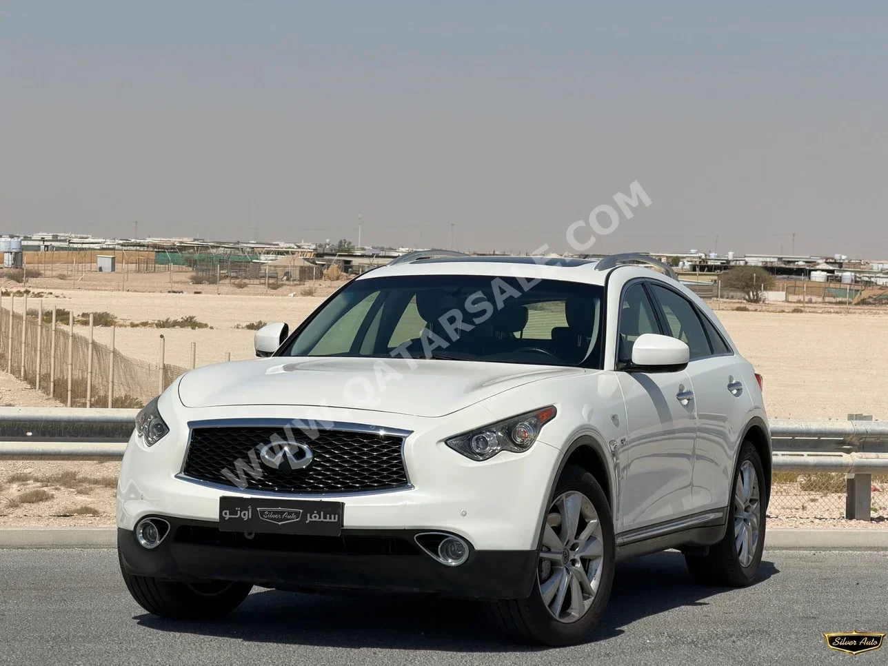 Infiniti QX 70 2018 Automatic 115,000 Km 6 Cylinder Four Wheel Drive (4WD) SUV White