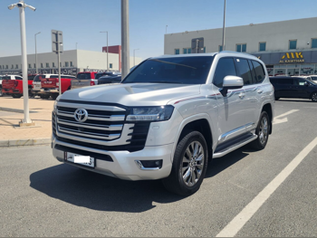 Toyota  Land Cruiser  GXR Twin Turbo  2023  Automatic  64,000 Km  6 Cylinder  Four Wheel Drive (4WD)  SUV  Silver  With Warranty