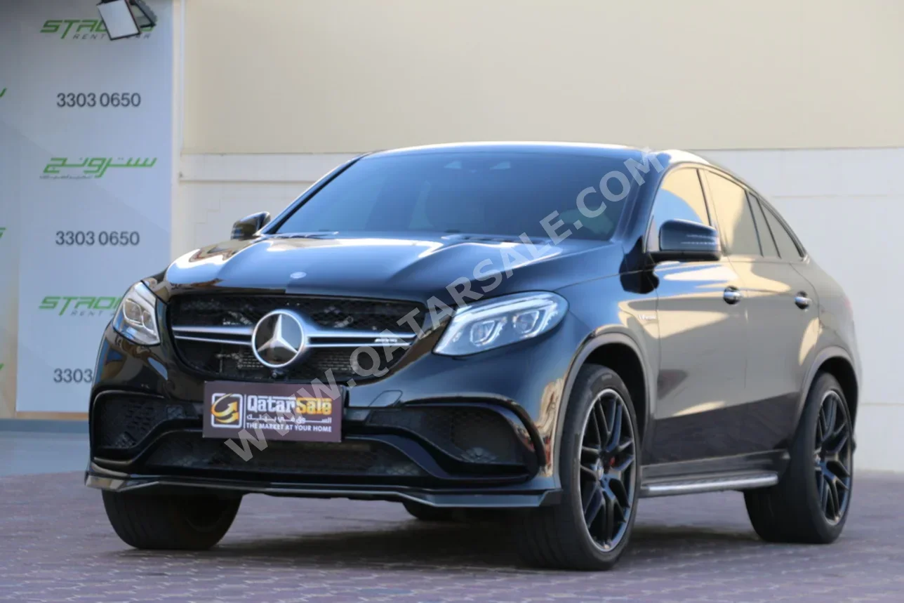مرسيدس - بنز جي ال اي 63S AMG 2017 اوتوماتيك 105,000 كم 8 سلندر دفع رباعي اس يو في أسود