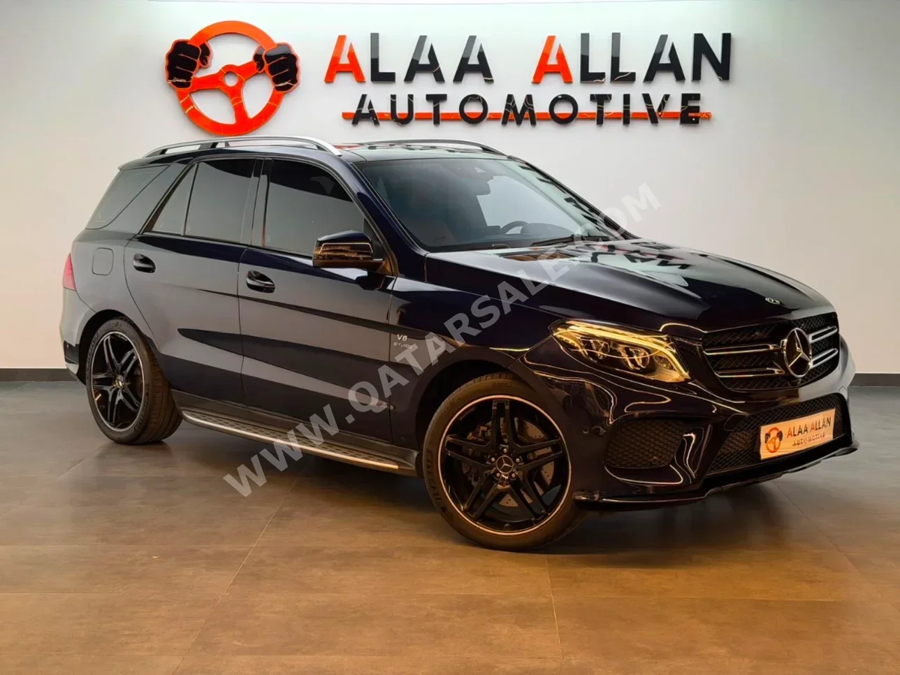Mercedes-Benz GLE 400 2017 Automatic 100,000 Km 6 Cylinder Four Wheel Drive (4WD) SUV Black