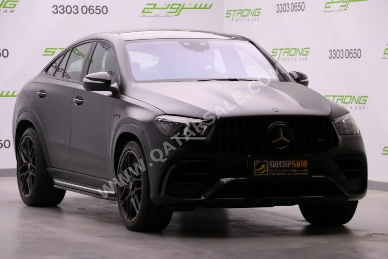 مرسيدس - بنز جي ال اي 63S AMG 2021 اوتوماتيك 87,000 كم 8 سلندر دفع رباعي اس يو في أسود