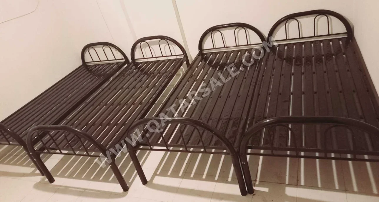 Beds - Single  - Black  - Mattress Included