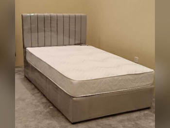 Beds - Single - Yellow - Mattress Included