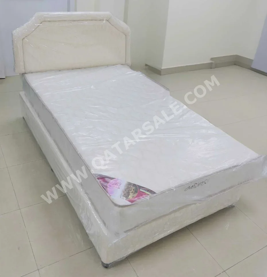 Beds - Single - Orange - Mattress Included
