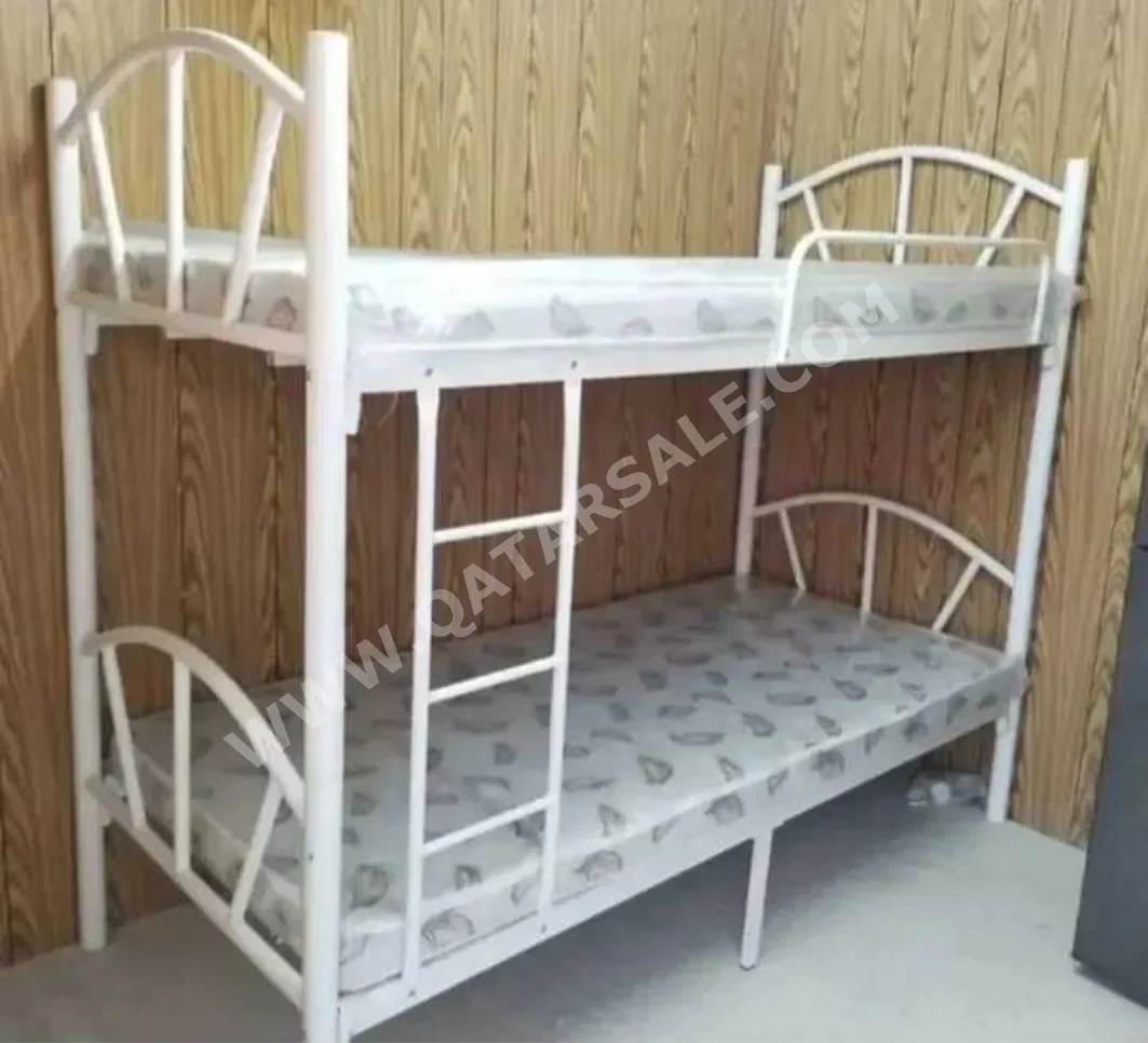 Beds - Double bunk - White - Mattress Included