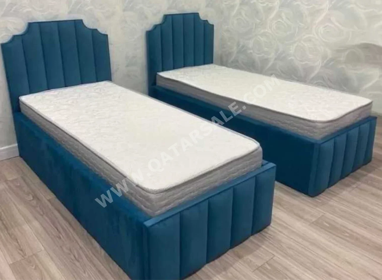 Beds - Single  - Green  - Mattress Included