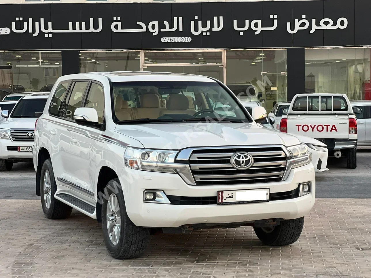 Toyota  Land Cruiser  GXR  2021  Automatic  59,000 Km  6 Cylinder  Four Wheel Drive (4WD)  SUV  White