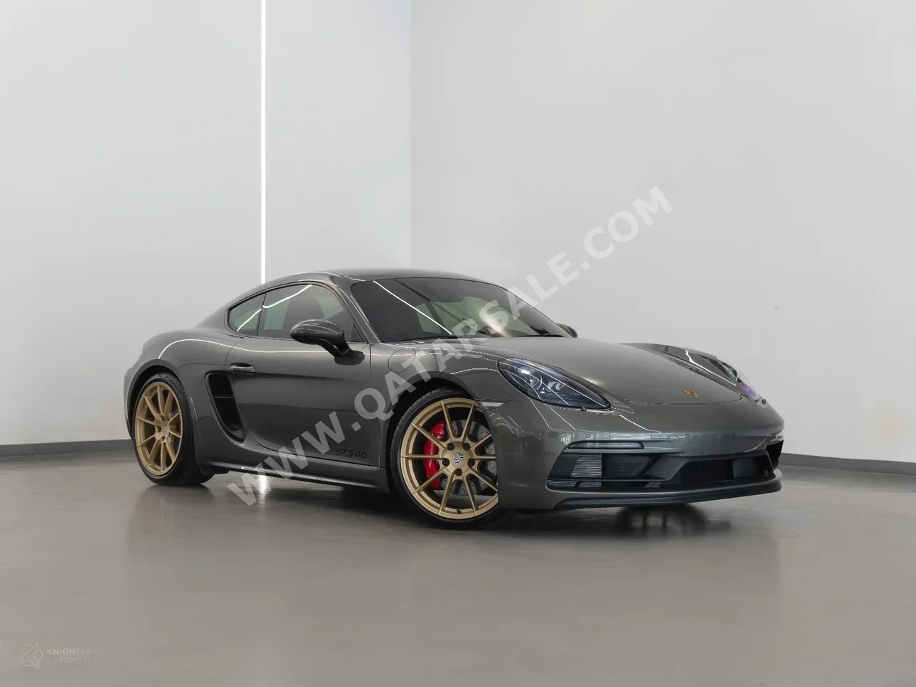 Porsche Cayman 718 GTS 2024 Automatic 13,550 Km 6 Cylinder Rear Wheel Drive (RWD) Coupe / Sport Green With Warranty — image 1