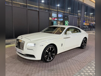 Rolls-Royce Wraith 2014 Automatic 80,000 Km 12 Cylinder All Wheel Drive (AWD) Coupe / Sport White